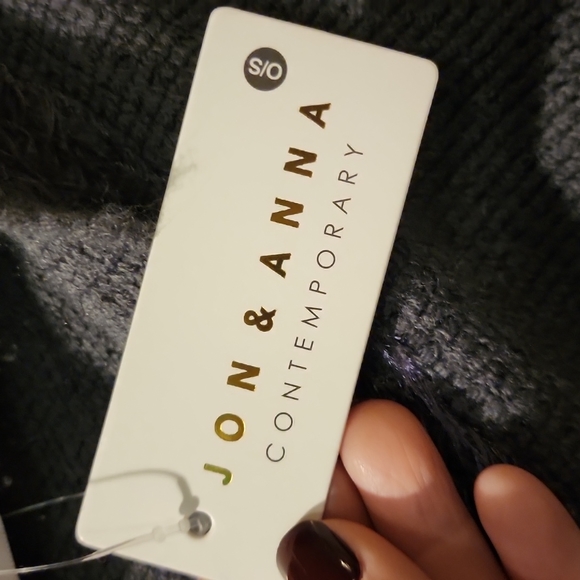 Jon and Anna gray Poncho. New with tags - Picture 6 of 9